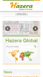 Mobile Screenshot of hazera.com