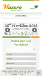 Mobile Screenshot of hazera.com.br